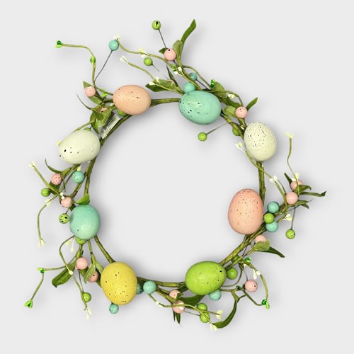 Easter Egg Wreath 33cm