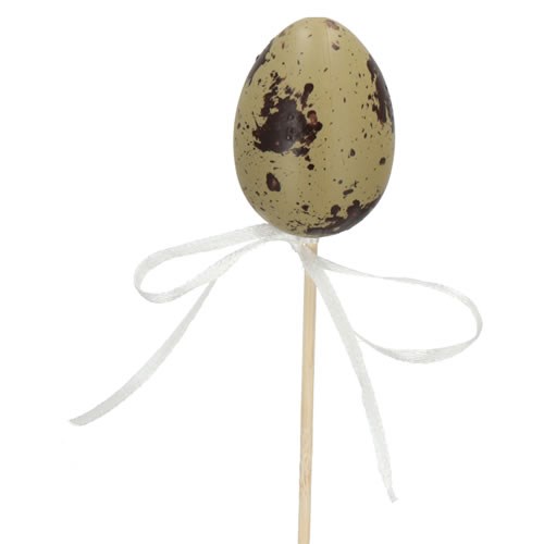 Easter Speckled Quail Egg Picks