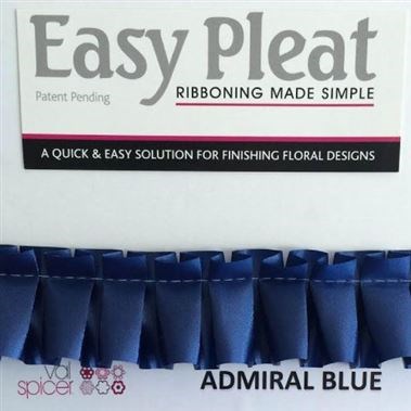 Ribbon Easy Pleat - Admiral Blue
