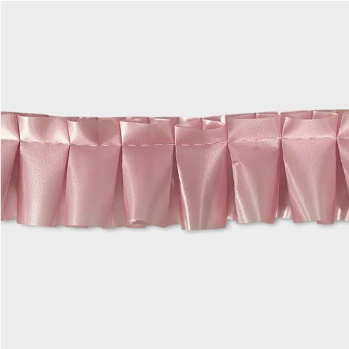Ribbon Easy Pleat - Baby Pink
