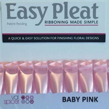Ribbon Easy Pleat - Baby Pink