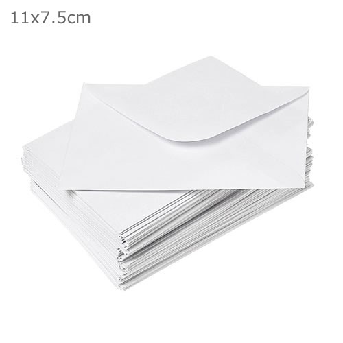 Envelopes for Message Cards - White Paper