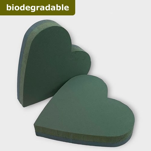 Floral Foam Heart 12" (Bio Foam)