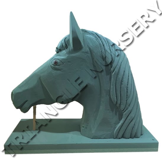 Floral Foam Horse Head (3D)