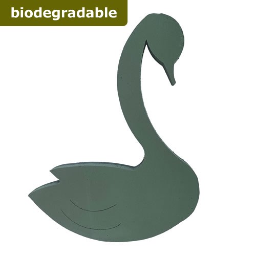 Floral Foam Swan - 59cm x 44cm (Bio Foam)