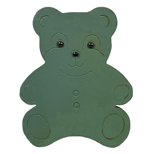 Floral Foam Teddy Bear - 58cm x 48cm