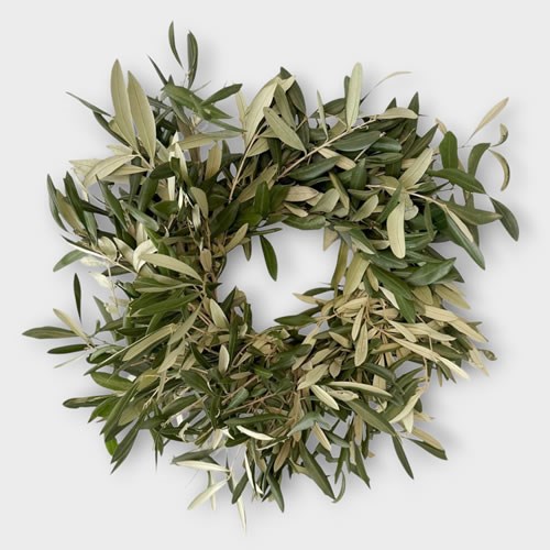 Fresh Olive Wreath
