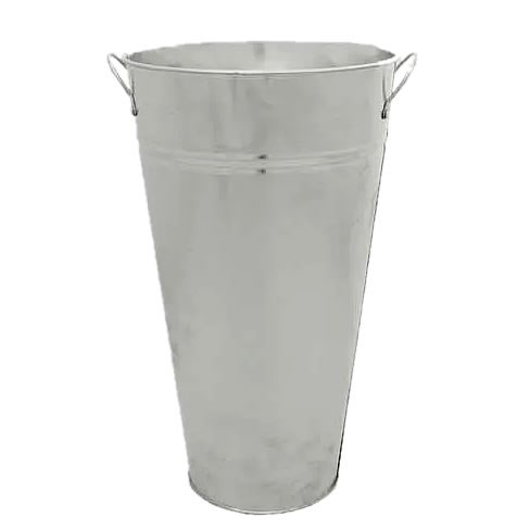 Galvanised Vase 36x21x13cm