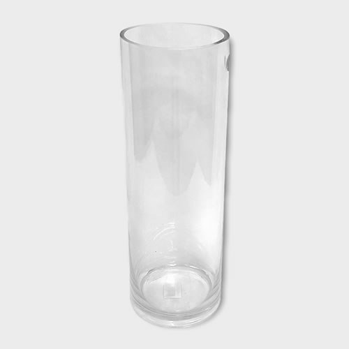 Glass Cylinder Vase - 30 x 10cm