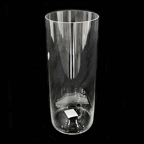 Glass Cylinder Vase 30x10cm Florist Supplies Glass Vases Wholesale UK