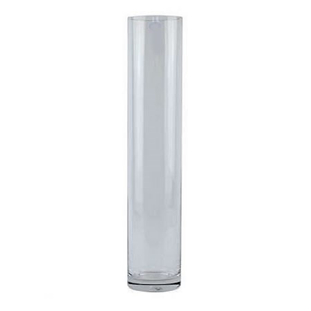 Glass Cylinder Vase - 50 x 10cm