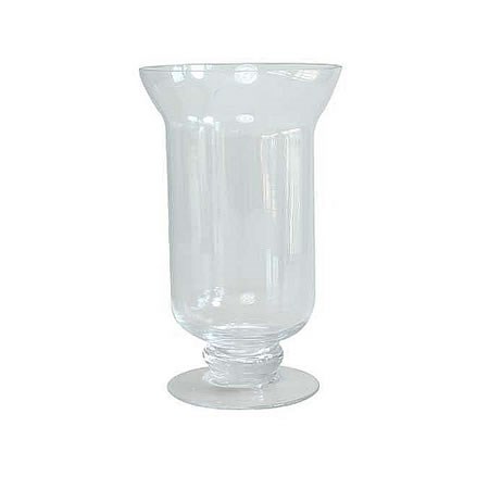 Glass Hurricane Vase - 20.5cm