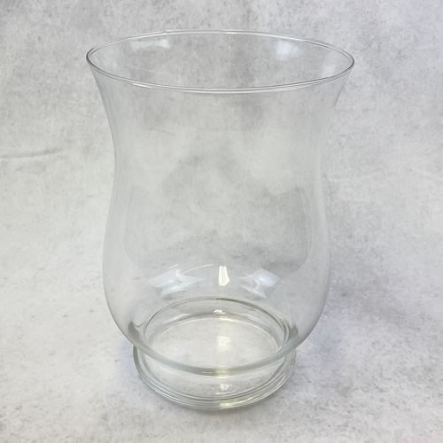 Glass Hurricane Vase 27x19cm Wholesale Dutch Flowers Direct & Florist