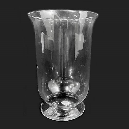Glass Hurricane Vase 30x18cm Wholesale Dutch Flowers Direct & Florist