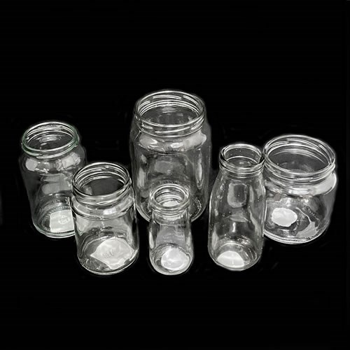 Glass Jar & Bottle Mix for Jam Jar Wedding Fowers Wholesale Florist