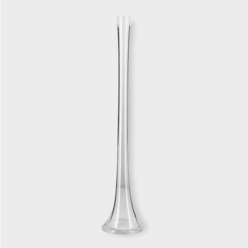 Glass Lily Vase 63cm Glassware Home Decor Wholesale Florist Supplies UK