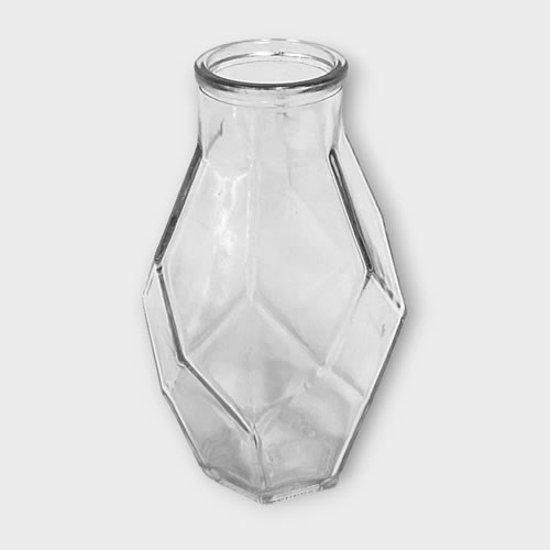 Glass Linear Vase 16cm Wholesale Dutch Flowers & florist Supplies UK