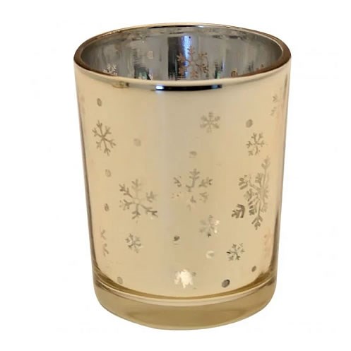 Gold Snowflake Votive Bundle