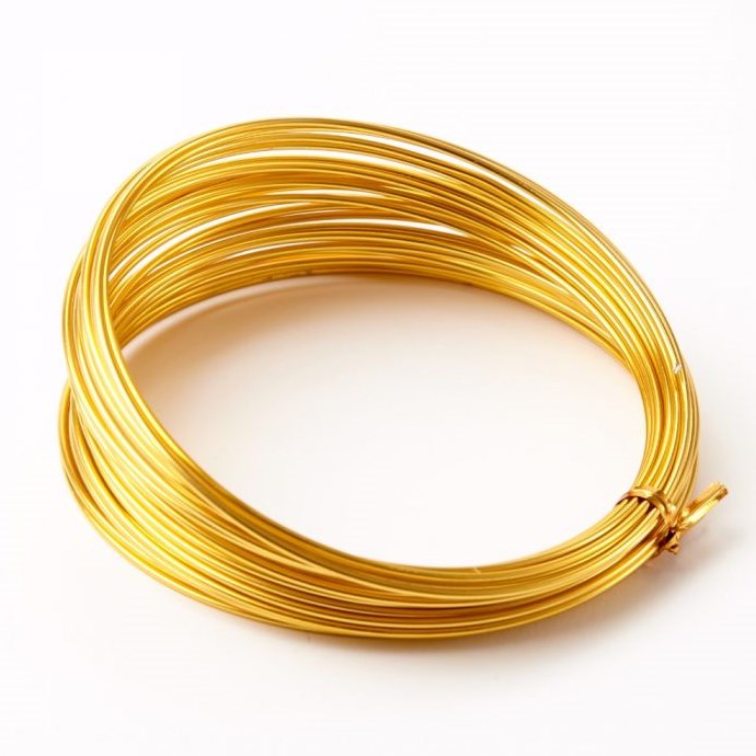Wire - Aluminium Gold 