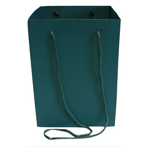 Hand Tied Gift Bag - Teal 18x25cm