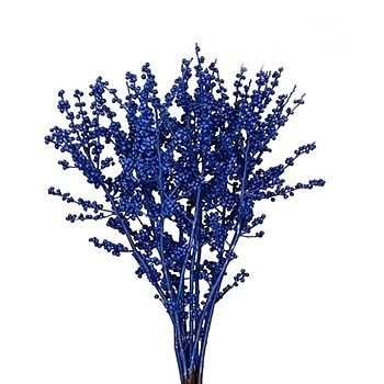 ILEX DYED METALLIC BLUE