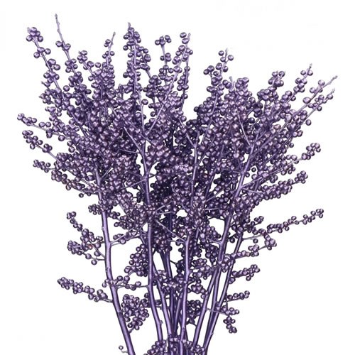 Ilex Dyed Metallic Lilac