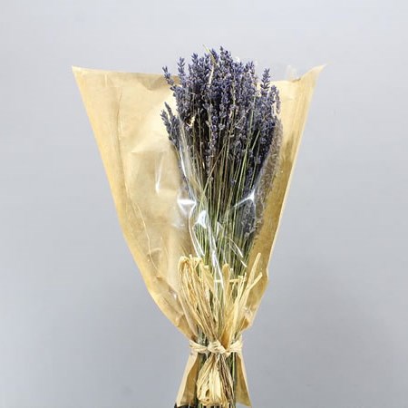 LAVANDULA DRIED - SLEEVE & RAFFIA