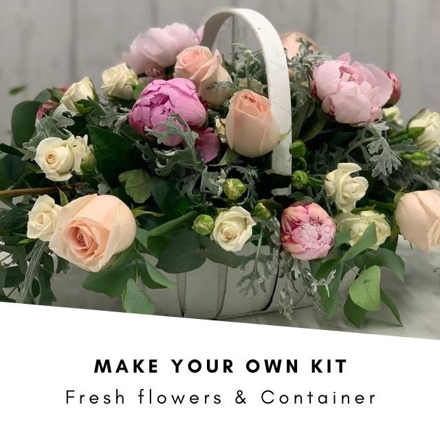 Make Your Own Kit: Fresh Flowers & Container