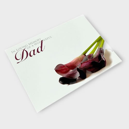 Message Cards Large - ILM Dear Dad (12.5x9cm)