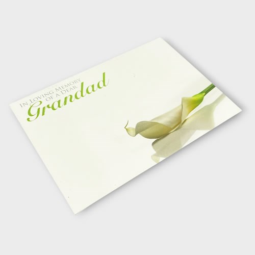 Message Cards Large - ILM Dear Grandad (12.5x9cm)