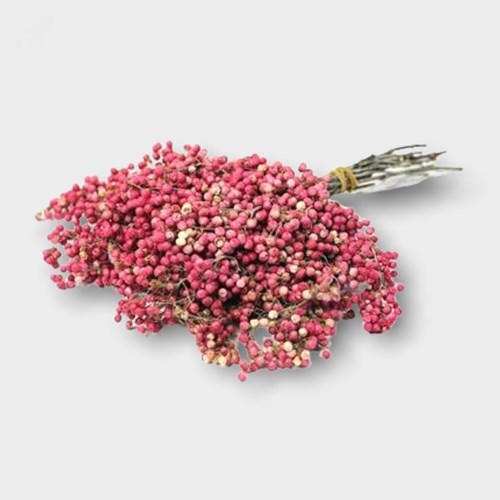 Everlasting Dried Flower Bunches & Bouquets Schinus Molle (pepperberries)