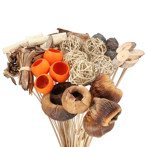 PICK MIX - NATURAL & ORANGE