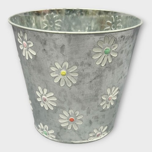 Planter Bucket - Daisies