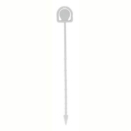 Plastic Cardettes White - 23cm