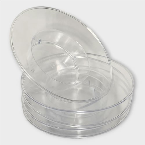 Plastic Rampside Dishes Clear 