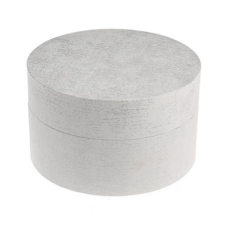 Presentation Boxes - Silver Round