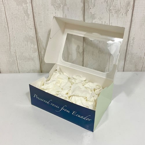 Preserved Rose Petals - White