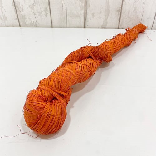 Raffia Orange Large 450gm | Wholesale Flowers & Florist Supplies UK