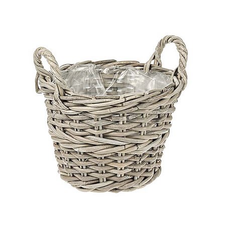 Rattan Basket - Round Dual Handles