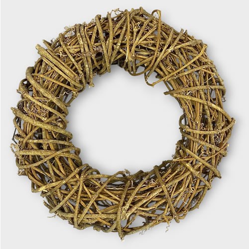 Rattan Wreath Ring 30cm Wholesale Florist Supplies UK Xmas Rustic Wreath Rings