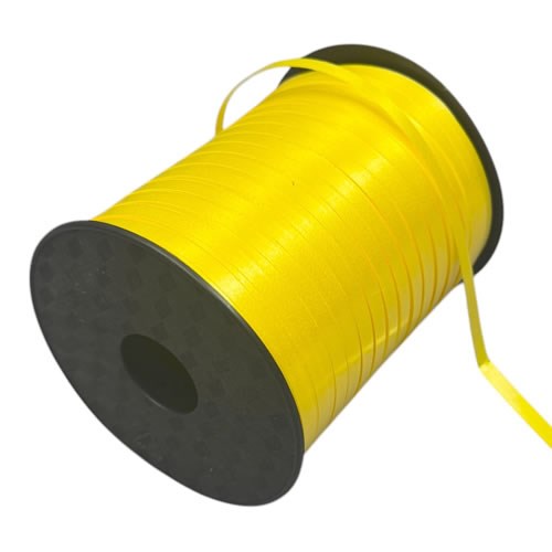 Ribbon Curling Yellow - 5mm