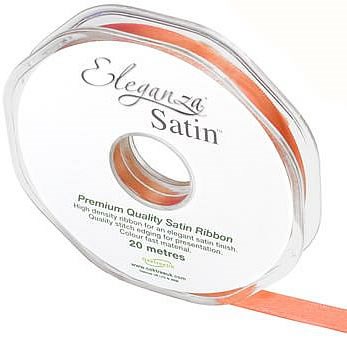 Ribbon Satin Coral - 10mm
