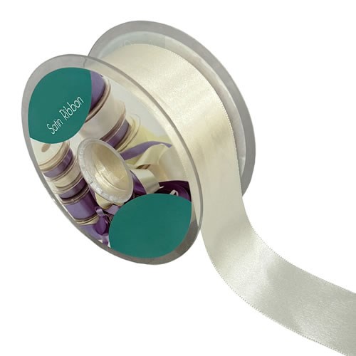 Ribbon Satin Ivory - 38mm 