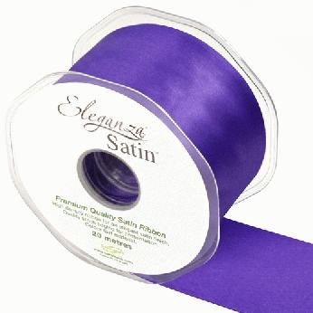 Ribbon Satin Purple - 50mm 