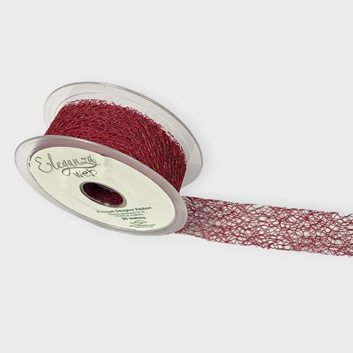 Ribbon Web 38mm - Burgundy