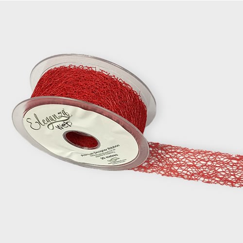 Ribbon Web 38mm - Red