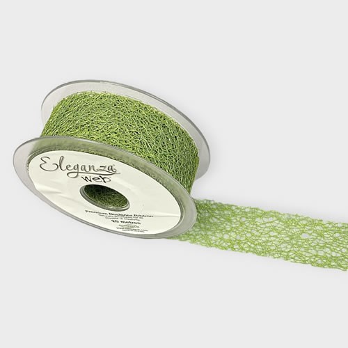 Ribbon Web 38mm - Sage Green