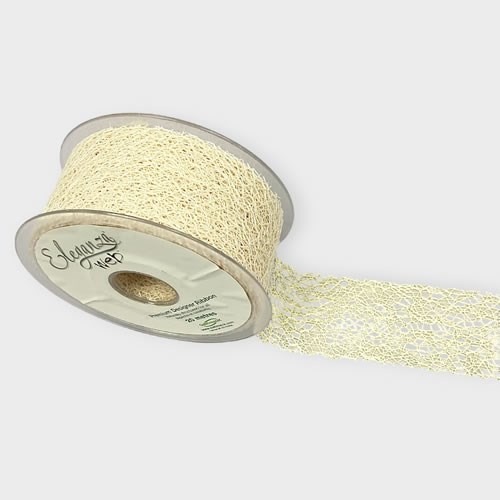 Ribbon Web 50mm - Ivory