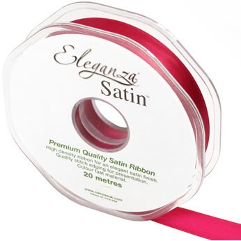 Satin Ribbon Deep Cerise - 15mm
