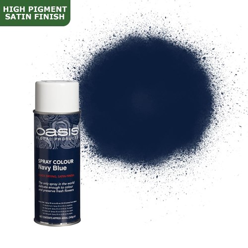 Spray Paint Oasis Navy Blue Wholesale Dutch Flowers & Florist Supplies UK